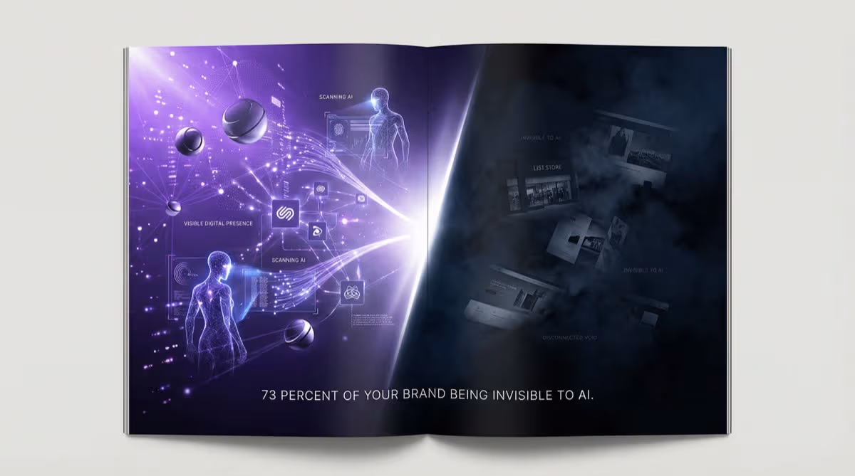 Dark grid with a purple signal line breaking through